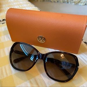 Tory Burch Tortoise Sunglasses